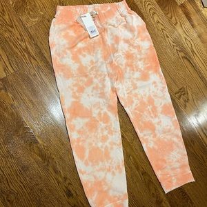 LoveShackFancy Anarosa sunrise joggers